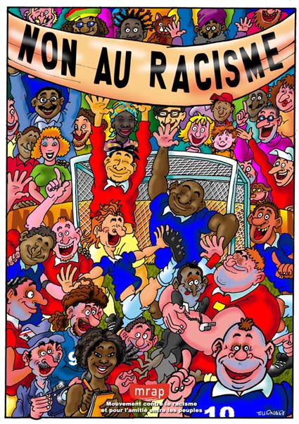 Un Poster Contre Le Racisme Mrap Des Landes